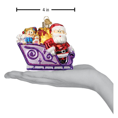 Santa And Friends Ornament