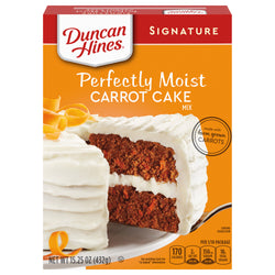 Duncan Hines Signature Carrot Cake Mix - 15.25 OZ 12 Pack