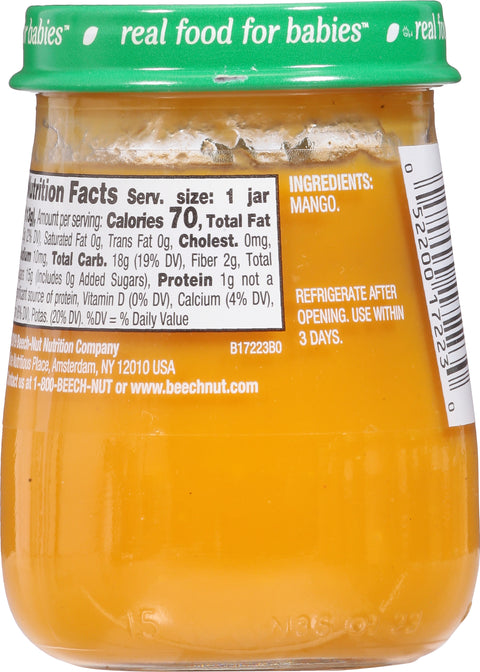 Beechnut Stage 2 Just Mango 4 OZ