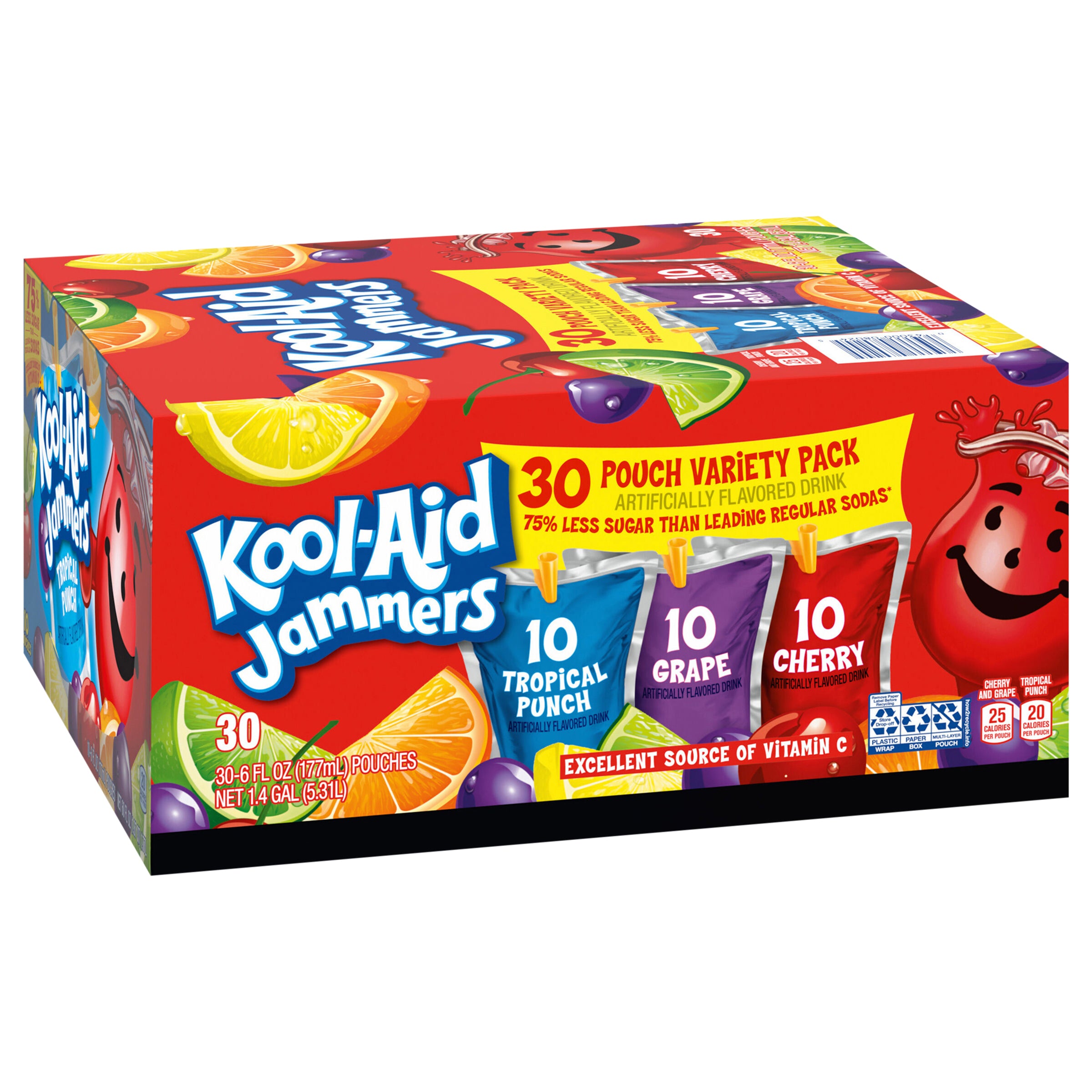 Kool-Aid Variety Pack Juice - 6 FZ Pouches 30 Pack – StockUpExpress