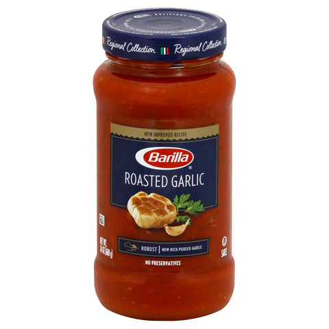 Barilla Roasted Garlic Sauce 24 oz - 8 Pack