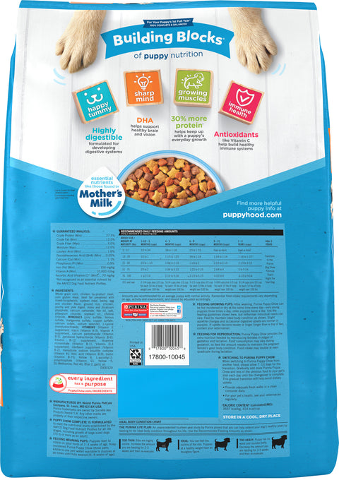 Purina Puppy Chow Complete Puppy Food 15 LB