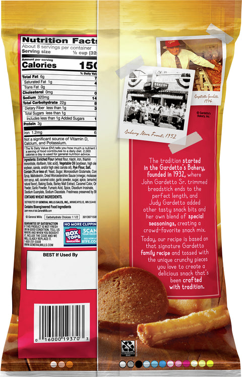 General Mills Gardetto's Original Snack Mix 8.6 OZ
