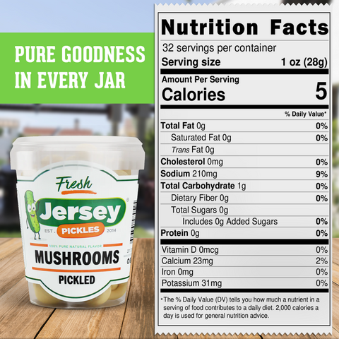 Marinated Pickled Mushrooms