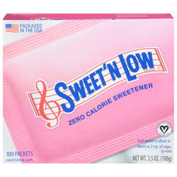 Sweet N Low Sugar Substitute Packets - 3.5 OZ 12 Pack