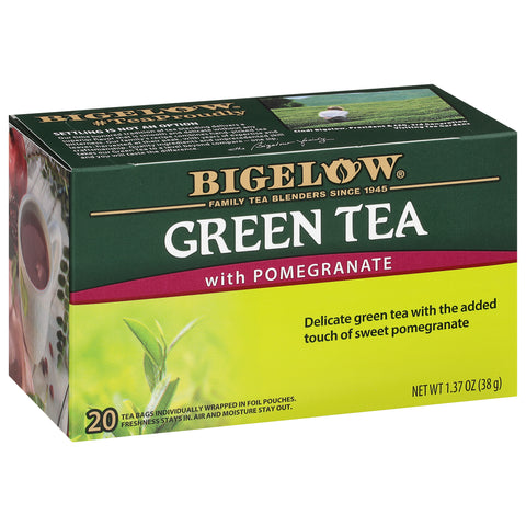 Bigelow Green With Pomegranate Tea 20 CT