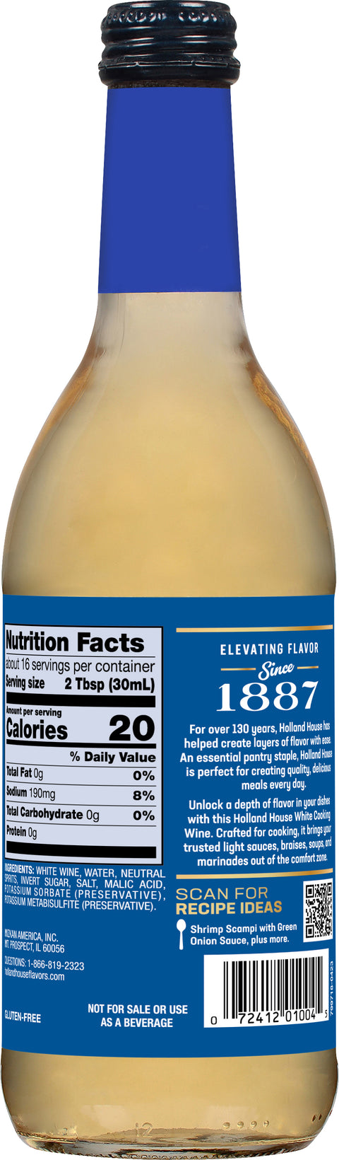 Holland House White Cooking Wine 16 FZ