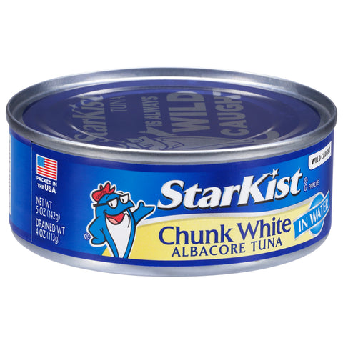 Starkist Tuna Chunk White In Water 5 OZ
