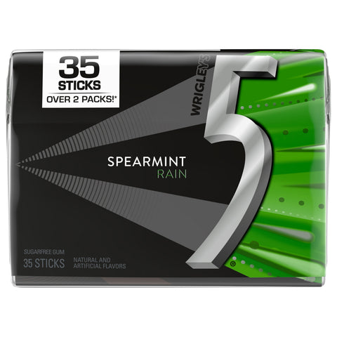 Wrigley Spearmint Rain Gum 35 CT