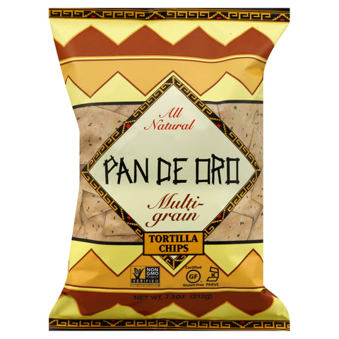 Pan De Oro Honey Habanero Tortilla Chips 7.5 oz - 6.5 OZ 12 Pack
