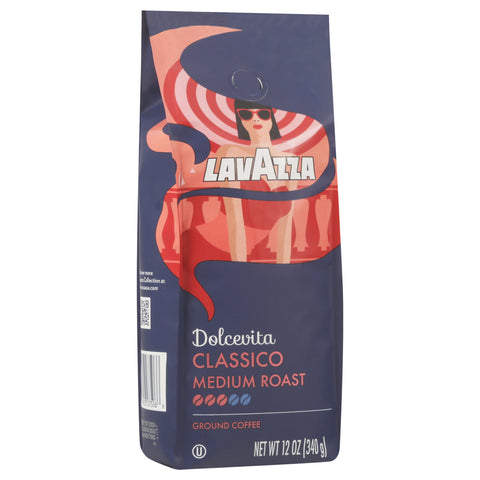Lavazza Coffee Medium Roast Classic 12 OZ
