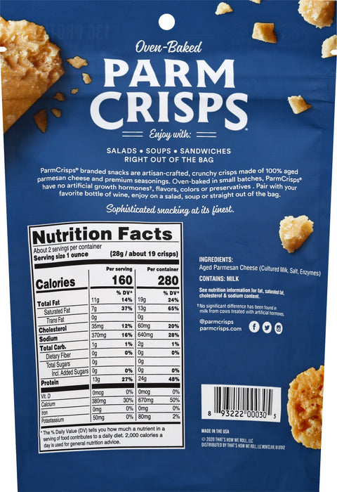 Parm Crisps Original Cheese Snack 1.75 OZ