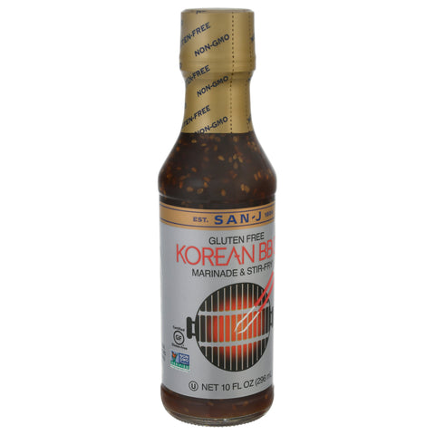 San J Gluten Free Marinade Korean BBQ 10 FZ