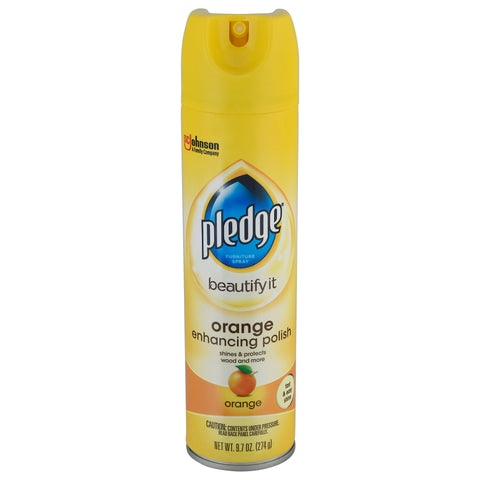 Pledge Enhancing Polish Furniture Spray  - 9.7 OZ 6 Pack