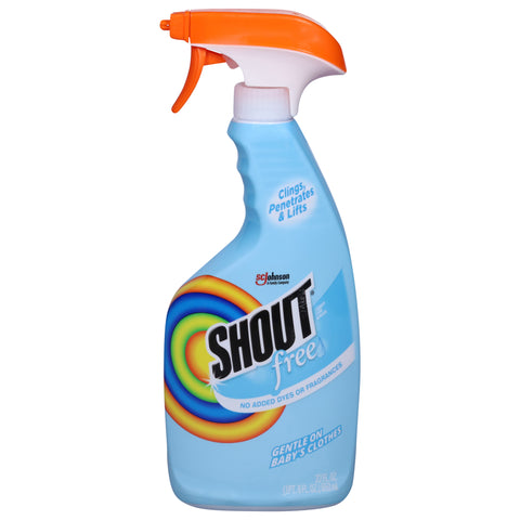 Shout Free Laundry Stain Remover 22 fl oz - 22 FZ 8 Pack