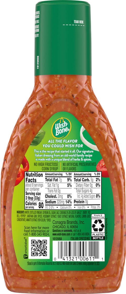 Wish-Bone Italian Dressing 8 FZ