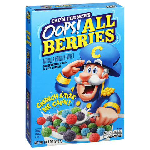 Quaker All Berries Corn & Oat Cereal 10.3 OZ