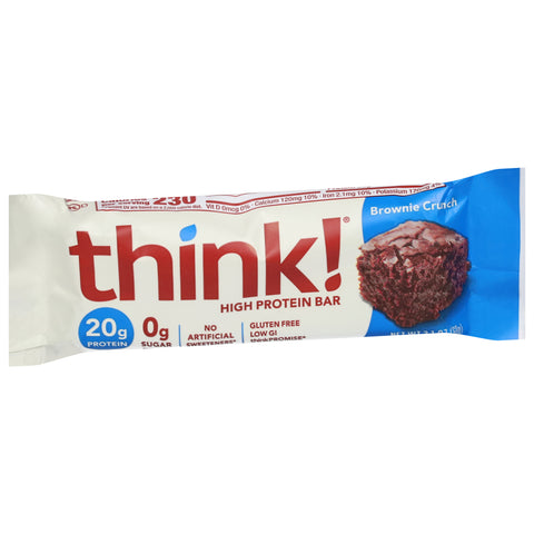 Thinkthin High Protein Brownie Crunch Bar 2.1 OZ
