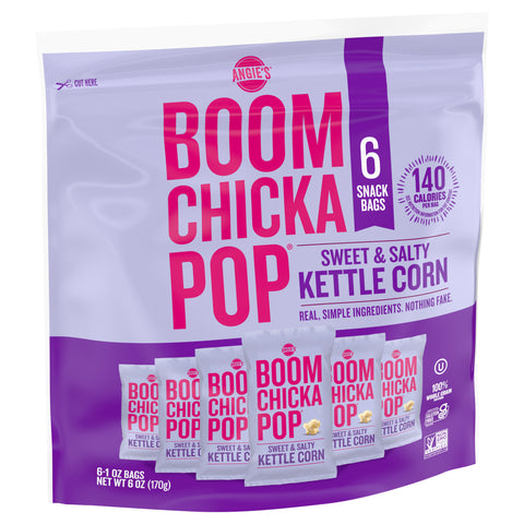 Angie's Boom Chicka Pop Sweet & Salty Kettle Corn 6 OZ