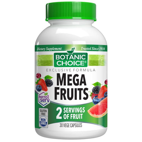 Botanic Choice MEGA FRUITS * 30 COUNT - 30 CT 12 Pack