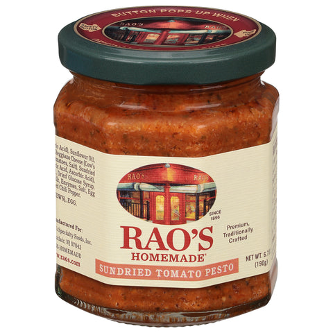 Rao's Homemade Sundried Tomato Pesto 6.7 oz - 6.7 OZ 6 Pack