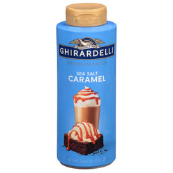Ghirardelli Sea Salt Caramel Premium Sauce - 16 OZ 6 Pack