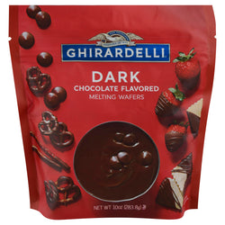 Ghiradelli Dark Chocolate Melting Wafers - 10 OZ 6 Pack