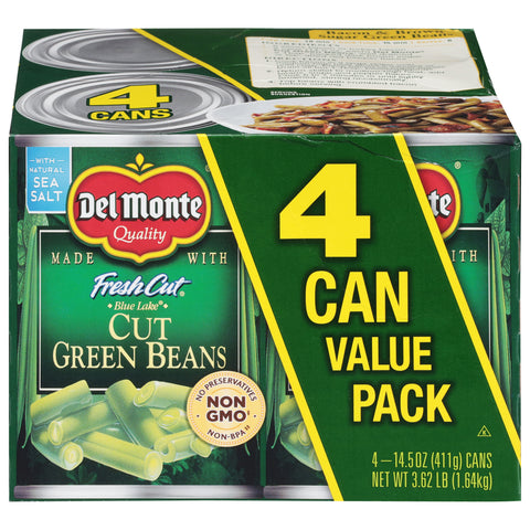 Del Monte Green Beans 58 OZ