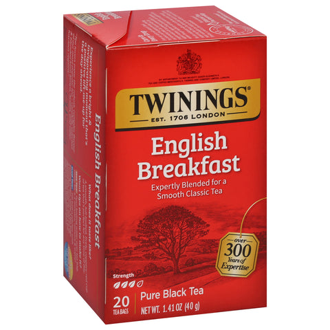 Twinings English Breakfast Black Tea 20 CT