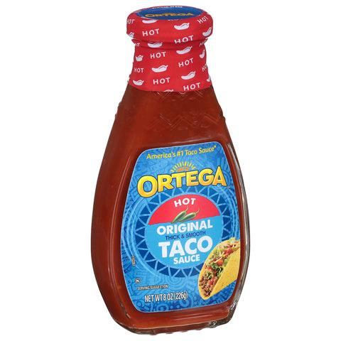 Ortega Taco Sauce Hot 8 OZ