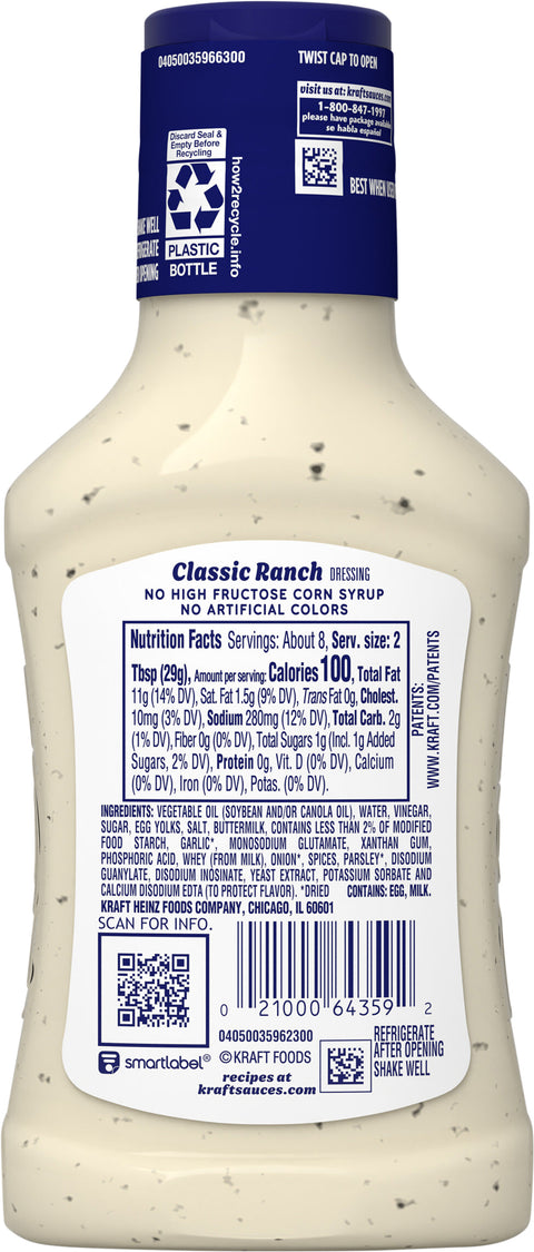 Kraft Ranch Dressing 8 FZ