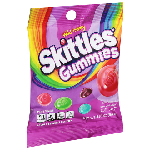 Skittles Wildberry Gummies 5.8 OZ