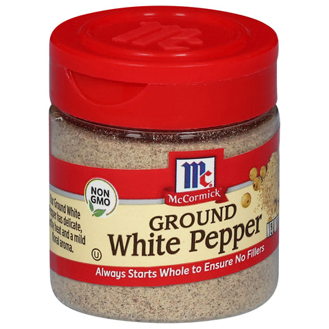 McCormick Seasoning White Pepper Ground 1 OZ