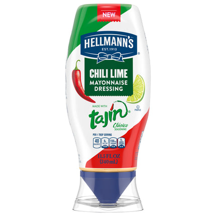 Hellmann's Chili Lime  Mayonnaise Squeeze - 11.5 OZ 8 Pack