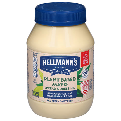 Hellmann's Plant Based Mayo Dressing 30 FZ
