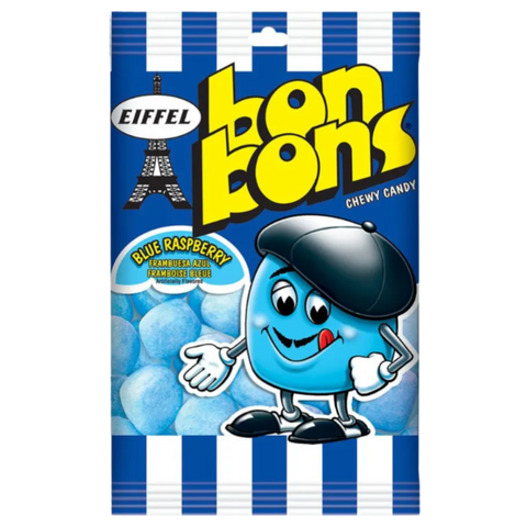 eIFFeL Bonbons Blue Raspberry Chewing Candy - 4 OZ 36 Pack