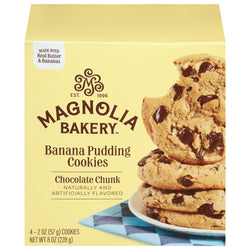 Manolia Bakery Banana Pudding Cookies Chocolate Chunk - 8 OZ 8 Pack