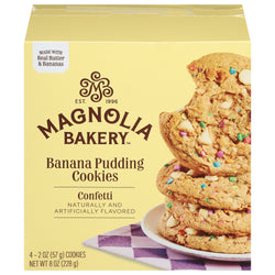 Manolia Bakery Banana Pudding Cookies Confetti - 8 OZ 8 Pack
