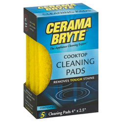 Cerama Bryte Cooktop Cleaning Pads - 5 CT 8 Pack