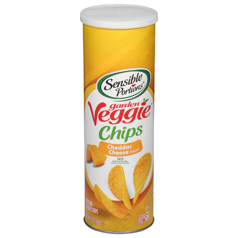 Sensible Portions Garden Cheddar Cheese Veggie Chips 5 OZ