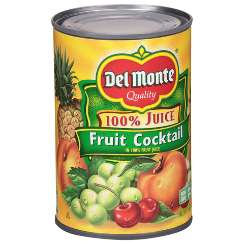Del Monte 100% Juice Fruit Cocktail 15 oz