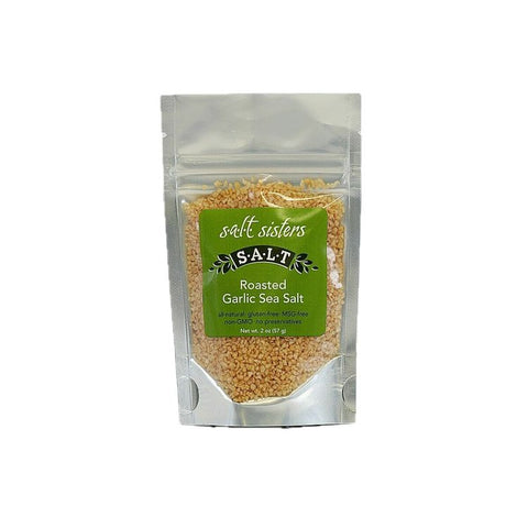 s.a.l.t. sisters Roasted Garlic Sea Salt - 2 OZ 6 Pack