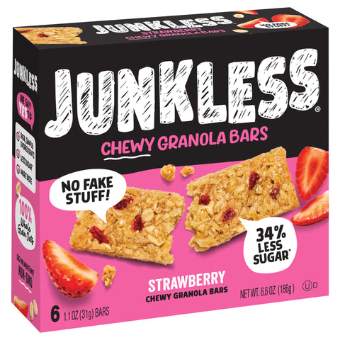 Junkless Chewy Granola Bars 6.6 OZ