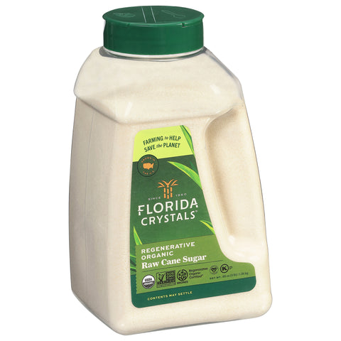 Florida Crystals Organic Raw Cane Sugar 48 OZ