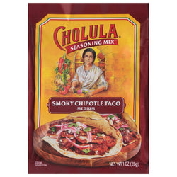 Cholula Smoky Medium Chipotle Taco Seasoning Mix - 1 OZ 12 Pack