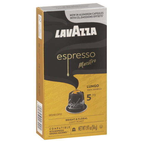 Lavazza 5/13 Light Roast Ground Bright & Floral Coffee 1.97 oz