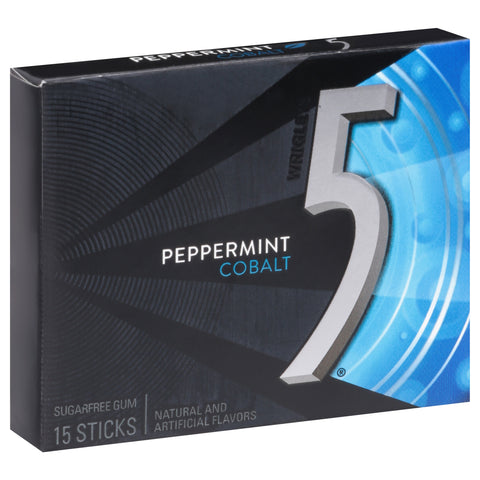 Wrigley Peppermint Cobalt Gum 15 CT