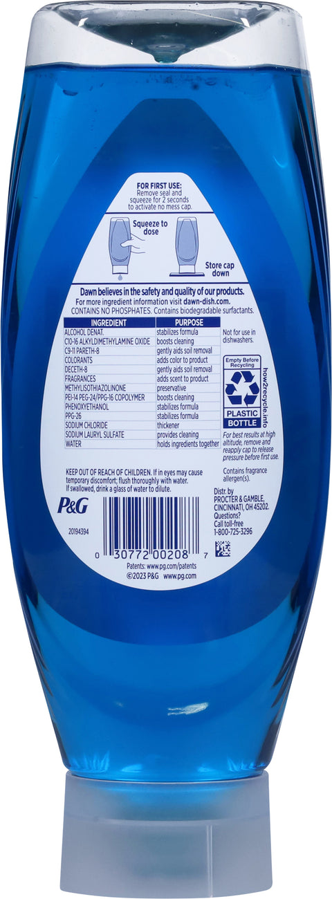 Dawn Original Dishwashing Liquid 22 FZ