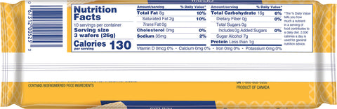 Voortman Bakery Sugar Free Vanilla Wafers 9 OZ