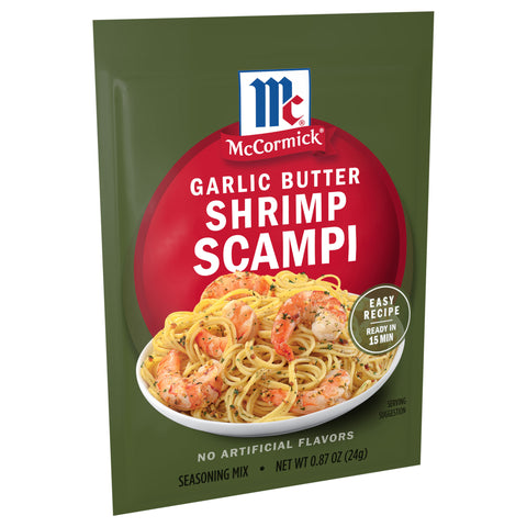 McCormick Seasoning Shrimp Scampi Garlic Butter - 0.87 OZ 12 Pack